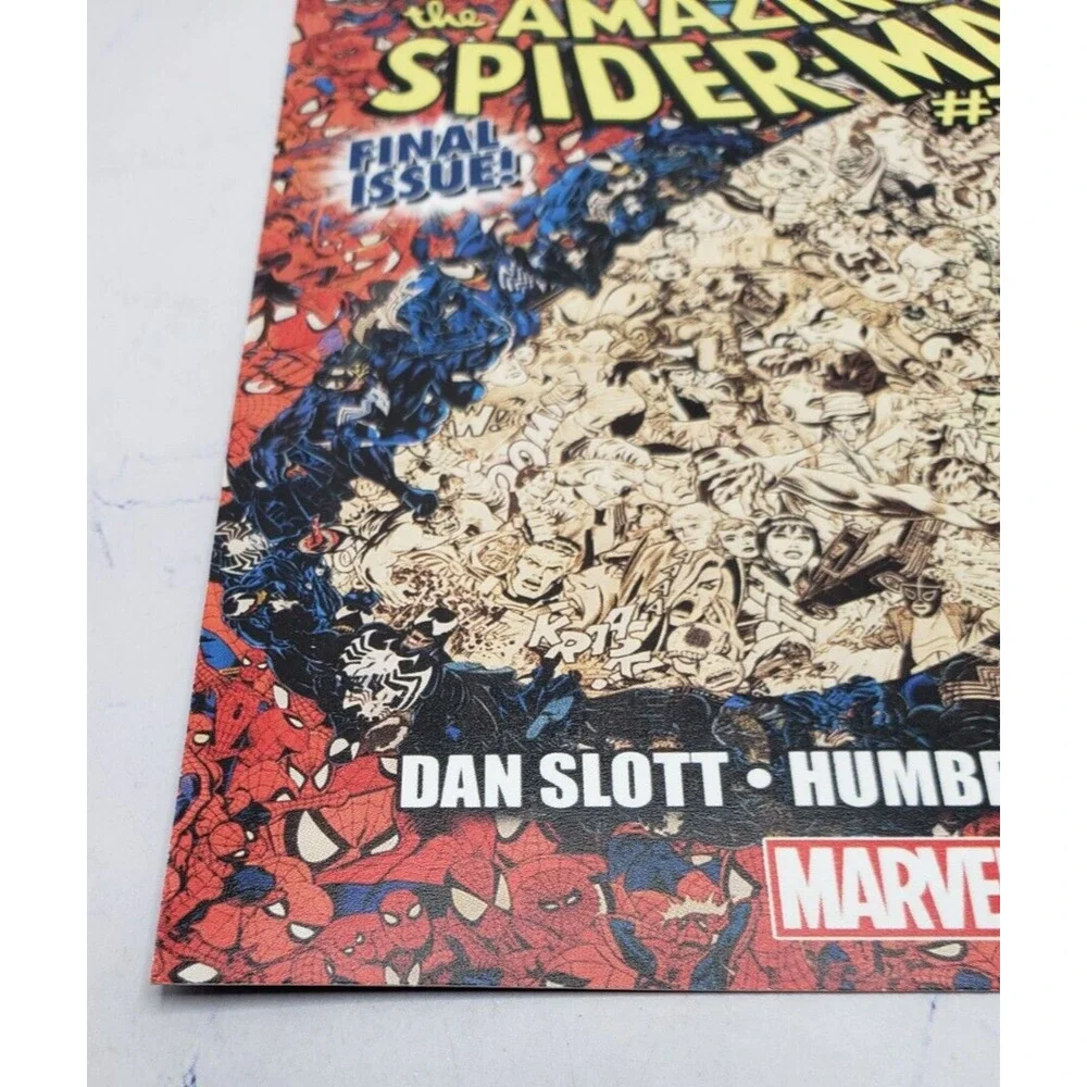 Amazing Spider-Man 700 Marvel Comics Promo Card Dan Slott Humberto Ramos 2012